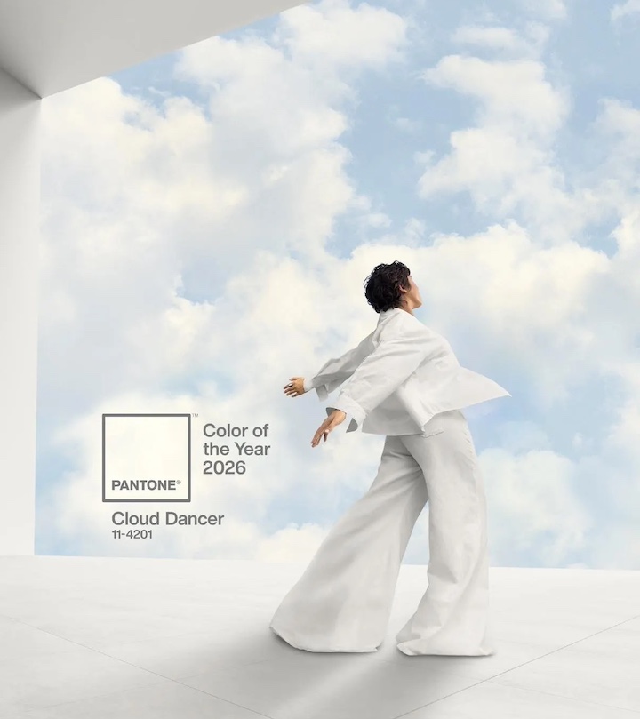 Pantone Announces the Color of the Year 2026: Cloud Dancer