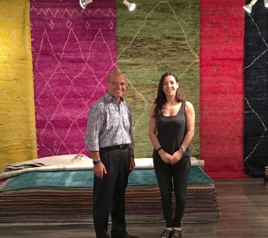 Mariachi Imports RECYCLED Morrocan Rugs at AmericasMart - Rug News and  Design Magazine