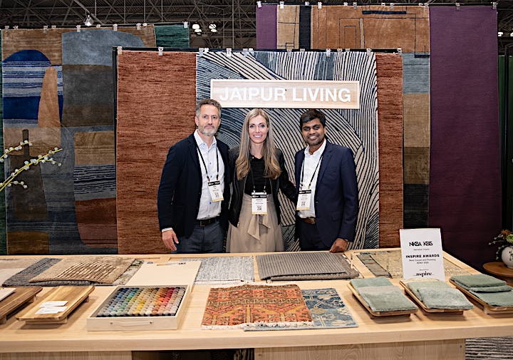 Jaipur Living Earns Aspire Award in Carpet/Flooring at BDNY