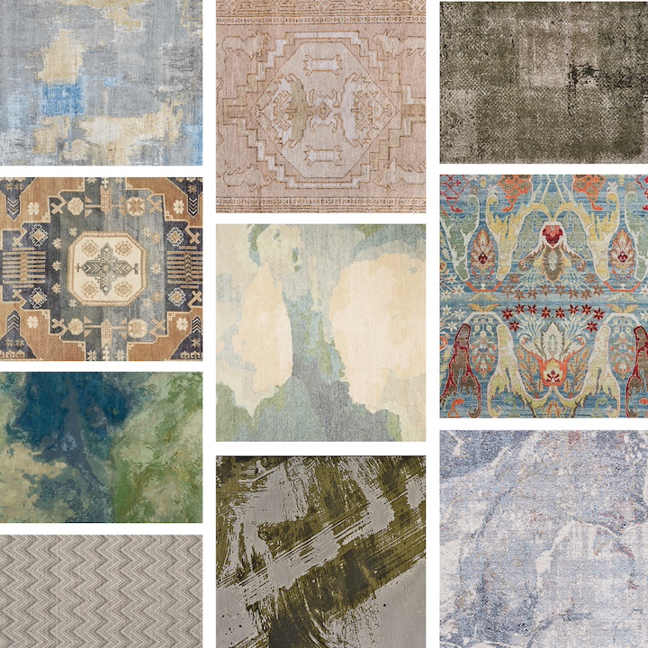 RugNews montage of High Point Rug introductions