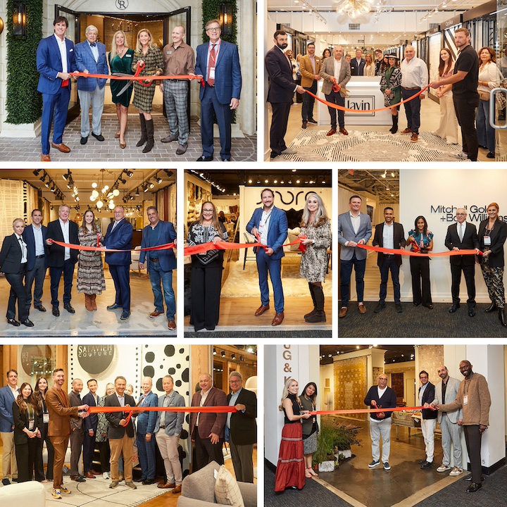 Rug Vendors Celebrate Ribbon-Cutting Ceremonies at High Point Market